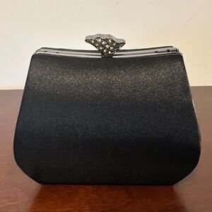 Jessica McClintock satin evening clutch
